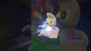 Pok&eacute;mon Scarlet: Shiny Timburr Evolves into Shiny Gurdurr #pokemonscarletviolet #tealmask