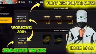 HOW TO COMPLETE DOG TAGS IN FREE FIRE | DOG TAG GLITCH IN FREE FIRE | FREE FIRE GUILD DOG TAG TRICKS