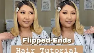 FLIPPED-ENDS HAIR TUTORIAL | 90s Inspired