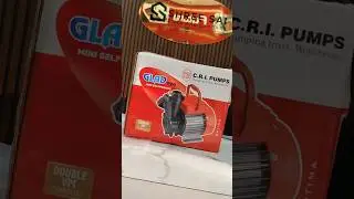 CRI MINI SELFPRIMING MONOBLOCK PUMP GLAD PRO 50(0.5HP) #cripumps #selfprimingpump #monoblockpump