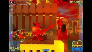American fatboy vs all chapter two bosses (battle bricks)