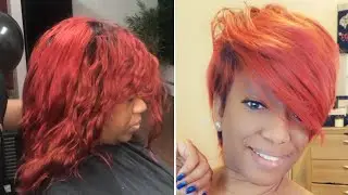 She tried to trash this wig 😱 NOOOO! Watch me revamp it to a CHOPPY PIXIE CUT