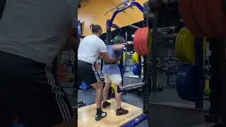405lbs Back Squat at 155lbs Bodyweight  Insane Strength Feat in Natural Powerlifting