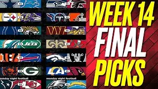 NFL Week 14 Picks & Predictions Full Slate| FINAL PICKS
