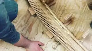 How to make curved floor nosing