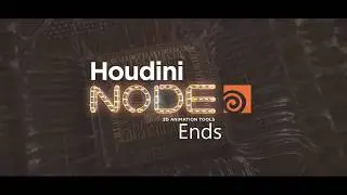 Houdini ends node tutorial (RUS)