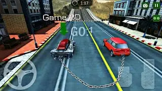 Chained Cars Against Ramp 3D | Android Gameplay