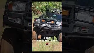 &laquo;Зверь&raquo; в действии #ionanationalpark #angola #shorts #landcruiser #4x4