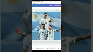 Desain Poster Timnas argentina di canva free #argentina #wordcup2022 #desainposter