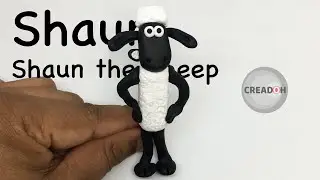 Shaun the Sheep - Polymer clay tutorial