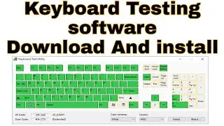 Keyboard Testing Software Download & install For Laptop and Dsktop