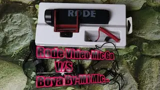 Rode Video Mic Go V/S Boya By-M1 Mic..Which is Best..??Let's Guess..!!!@6,999 V/S @800...