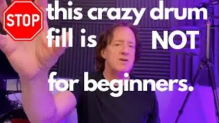 This Crazy Drum Fill is Not for Beginners