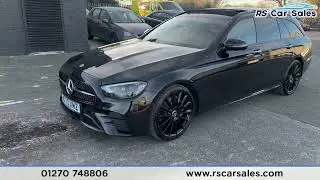 MERCEDES-BENZ E220d AMG Line Night Edition Premium Plus | RS Car Sales WG70