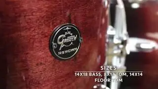 Columbus Percussion Kit Demo: Gretsch Renown Maple Cherry Burst