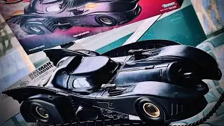 1990 Batman The Dark Knight Collection Batmobile by Kenner Toys