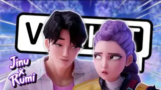 Jinu Tries To Flirt With Rumi In VRChat! - VRChat Funny Moments (KPop Demon Hunters)