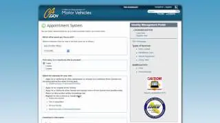 DMV Online Appointment