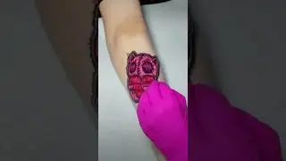 TATUAJES BORDADOS 🧵❤️🪡 Artista Instagram @crislo.tattoo #patchtattoo #embroidery #bordado