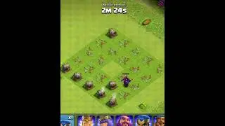 2X Super Pekka Vs Giant Cannon Base : Clash of Clans #superpekka #giantcannonbase #Shorts
