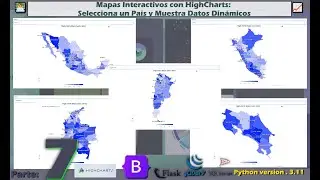 📊Mapas Interactivos con Highcharts: Selecciona un País y Muestra Datos Dinámicos part 2📈