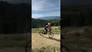 New BikePark in Romania has insane flow #mtb #bikepark #romania #jumps #bikeshort #shorts