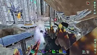 WIPING broken LAVA RATHOLE on The Center - ARK Ascended Small Tribes