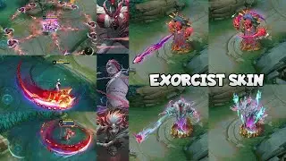 MLBB NEW SABER, RUBY, PHOVEUS EXORCIST SKIN SABER EXORCIST SKIN MOBILE LEGENDS EXORCIST SKIN 2026