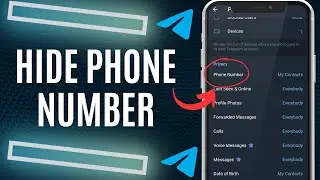 How To Hide Phone Number On Telegram | Easy Steps 2024