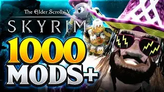 SKYRIM с более чем 1000 модами &mdash; это просто безумие!!!