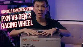 Unbox Review Setup | Mở hộp đánh giá Vô lăng PXN V9 Gen 2 Gaming Racing Wheel 900 | #PXN #V9Gen2