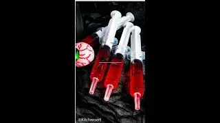 how to make halloween syringe jello shots/Spooky Party Drink IdeaDescription: