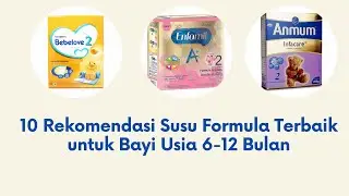 10 Rekomendasi Susu Formula Terbaik untuk Bayi Usia 6 12 Bulan