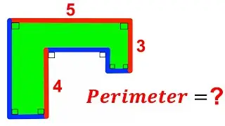 Can you calculate the Perimeter of the Green Polygon? | (Justify) | #math #maths | #geometry