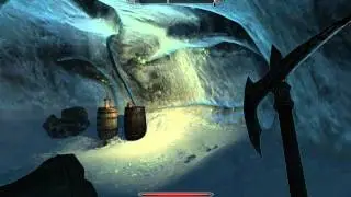 Skyrim Hob's Fall Cave Walkthrough and Unusual Gem #14