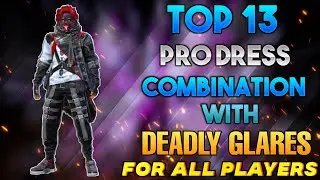 TOP 13 PRO DRESS COMBINATION WITH NEW RANK TOKEN DRESS FOR ALL PLAYERS IN FREE FIRE