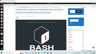 counting uppercase and lowercase in bash