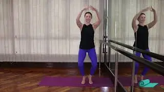 Pilates for Beginners// Barre Intro - Day 4 of 21 Day ePilates, Barre & Yoga Challenge