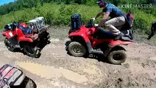 Riding Abbott's creek