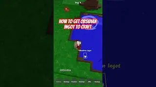 How to get Obsidiron Ingot in 99 Nights in the Forest #youtubeshorts #shorts #99nightintheforest