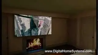 Digital Home Systems - Media Room Sample Rendering
