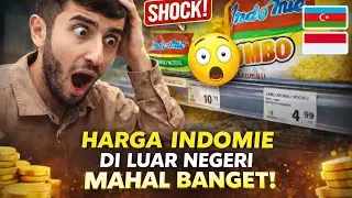 Цена на лапшу быстрого приготовления Indomie в Азербайджане просто шокирующе высока! 😱🇦🇿🇮🇩
