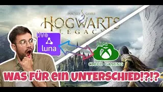 Vergleich LUNA vs. XCLOUD mit Hogwarts Legacy - #amazonluna #cloudgaming #xboxgamepass