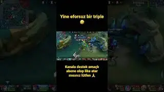 Moskov triple kill 🤣 #shorts #gaming #mobilelegends #mllb #funny #moskov #triplekill #gameplay