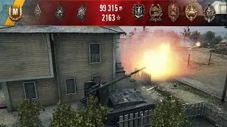 World of Tanks - Grille 15 - 8.7K Dmg - Top Gun + Defender + Confederate + High Caliber