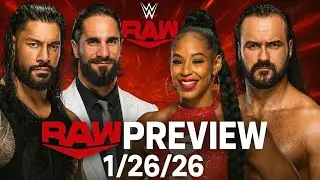 WWE Raw Preview for January 26, 2026 Start Time, Full Match Card, How to Watch & Live Streaming Info