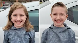 Braydon's 2nd hair donation to Children With Hair Loss!