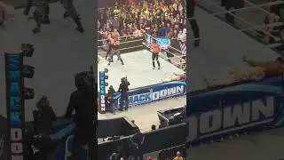 Authors of Pain & Karrion Cross attacks Bobby Lashley WWE SMACKDOWN LIVE #wweshorts #shorts
