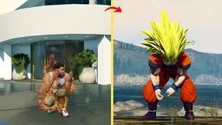 GTA 5 এ আমি আপগ্রেড হলাম SUPER SYAN GOKU তে ! GTA 5