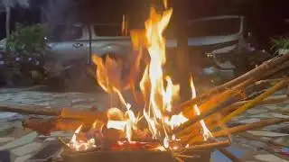 The Warm Fire That Brings Me Back to Childhood | Simple Family Moments